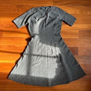 Antonio Melani Gorgeous 100% Cashmere Fit and Flare Sweater Dress, size Medium